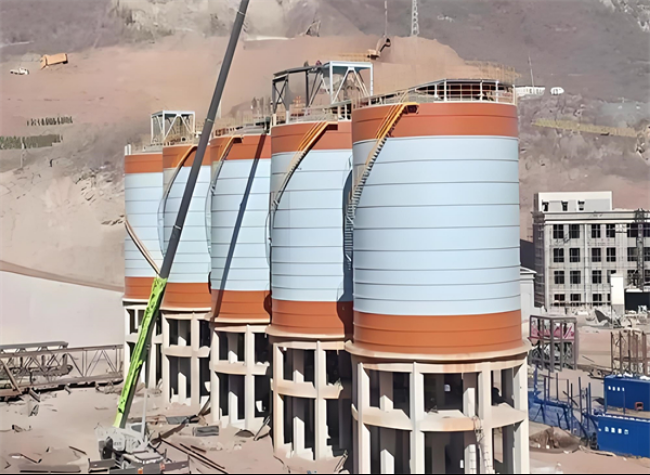 西乡塘高架钢板仓